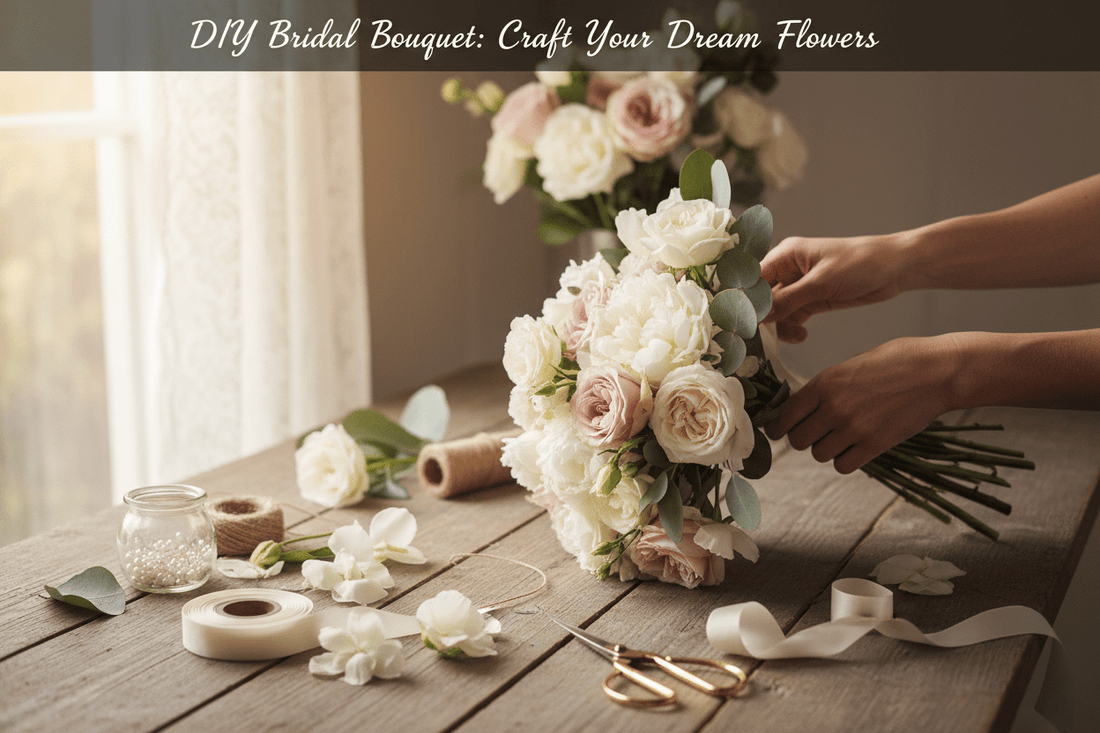 How Long Does it Take To Make A DIY Bridal Bouquet? - IPOPU
