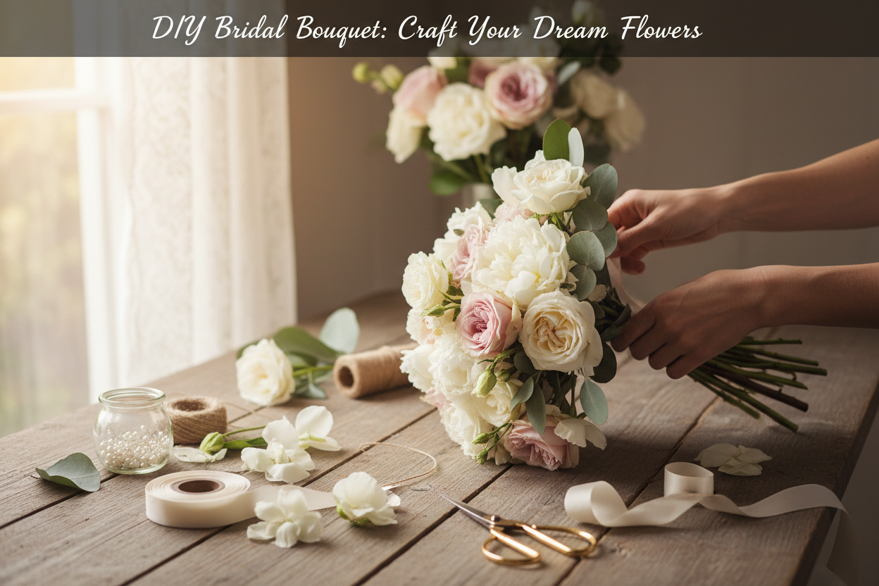 How Long Does it Take To Make A DIY Bridal Bouquet?