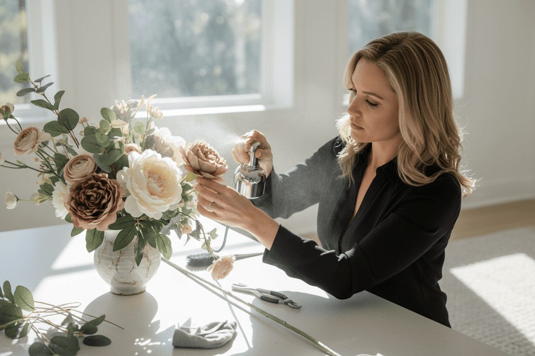 How to care for your faux flowers - IPOPU