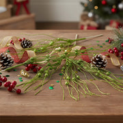 Red Berry Decorative Branch Stem Set