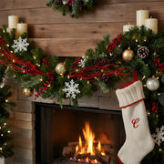 Red Berry Decorative Branch Stem Set