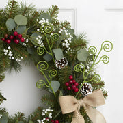 Red Berry Decorative Branch Stem Set