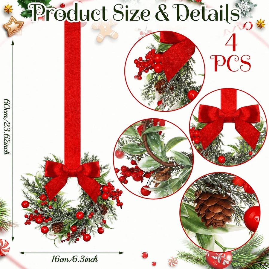 4-Piece Seasonal Artificial Hanging Vine Set