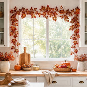 Artificial Fall Leaf Garlands – Set of 4