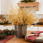 Gold Christmas Floral Arrangement Collection