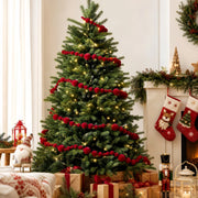 Velvet Ball Christmas Garland