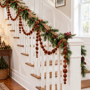 Velvet Ball Christmas Garland