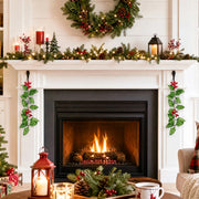 Artificial Christmas Hanging Stem Set