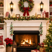 Artificial Christmas Hanging Stem Set