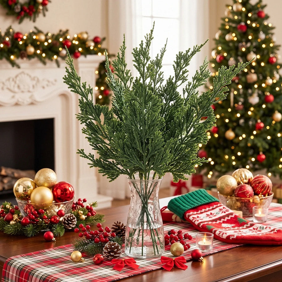 20-Piece Artificial Christmas Decorative Branch Set