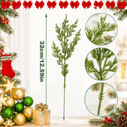 20-Piece Artificial Christmas Decorative Branch Set