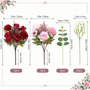 Artificial Holiday Floral Arrangement Collection