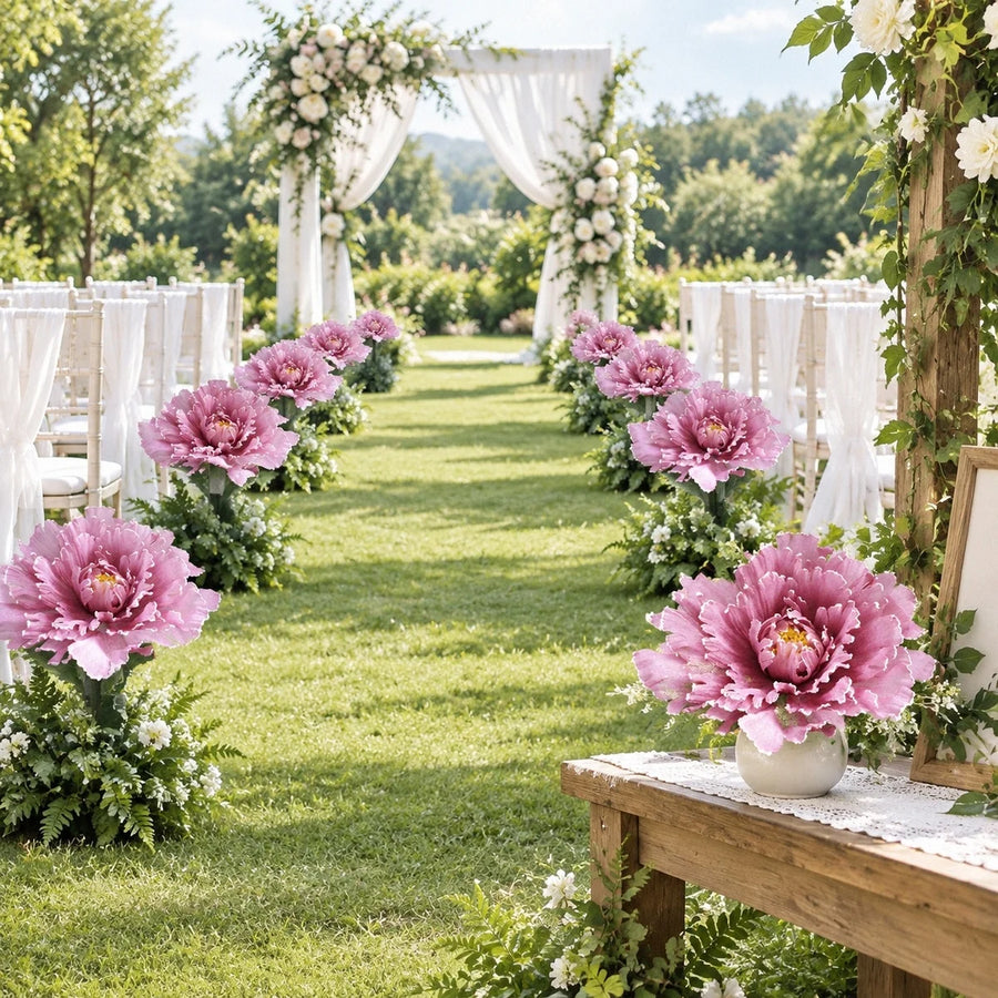 Artificial Peony Flower Decor Collection