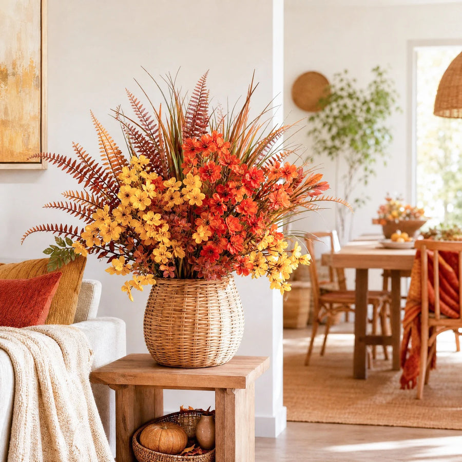 Fall Mum Mixed Floral Set – 8 Bundles