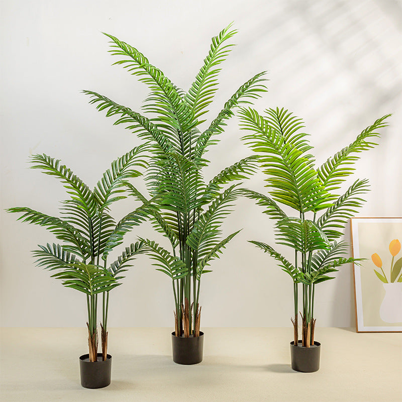 Simulated Dypsis lutescens, Simulated Dypsis lutescens, indoor large floor-standing decorative ornamental plant