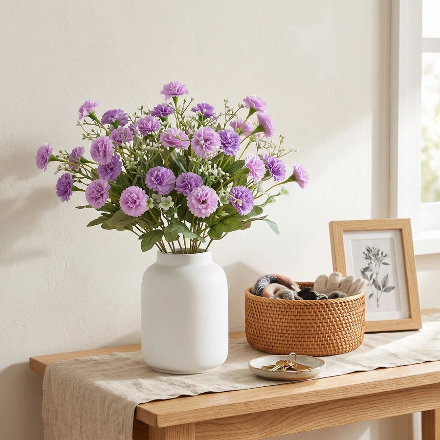 Artificial Carnation Flower Stems