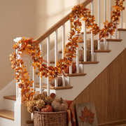 Fall Eucalyptus & Fern Garlands – Set of 2