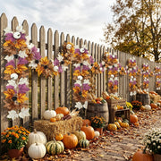 Fall Maple Leaf Hanging Garlands – Set of 4