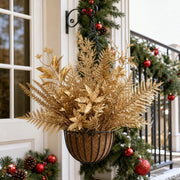 Gold Christmas Floral Arrangement Collection