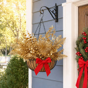 Gold Christmas Floral Arrangement Collection