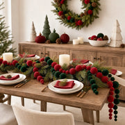 Velvet Ball Christmas Garland