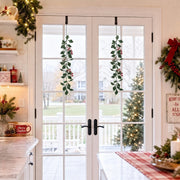 Artificial Holly Hanging Sprig Set