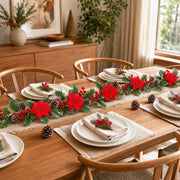 Artificial Christmas Hanging Stem Set