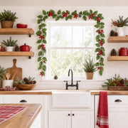 Artificial Christmas Hanging Stem Set