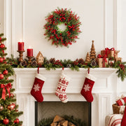 Red Berry Christmas Door Wreath