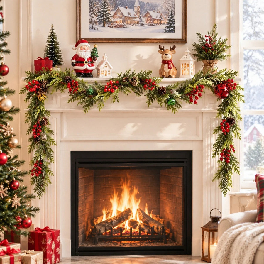 Pinecone Christmas Hanging Garland