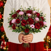 Artificial Holiday Floral Arrangement Collection