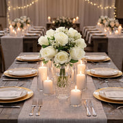 Ivory Rose & Baby's Breath Bridal Bouquet