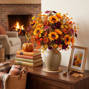 Fall Daisy and Mum Bouquet – Set of 6