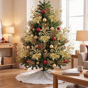 Glitter Berry Stem Ornament Set – 55 Pcs