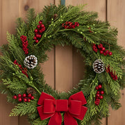 Red Berry Decorative Branch Stem Set
