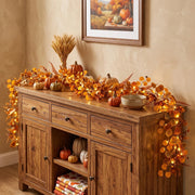 Fall Eucalyptus & Fern Garlands – Set of 2