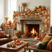 Fall Maple Leaf Hanging Garlands – Set of 4