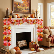 Fall Maple Leaf Hanging Garlands – Set of 4