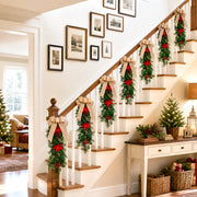 Christmas Pine and Berry Decorative Swag