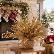 30-Piece Gold Christmas Floral Stem Sets