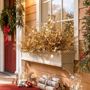 30-Piece Gold Christmas Floral Stem Sets