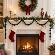 Velvet Ball Christmas Garland