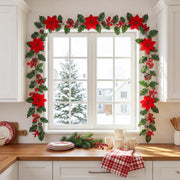 Artificial Christmas Hanging Stem Set