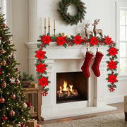Artificial Christmas Hanging Stem Set