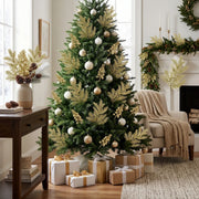 20-Piece Glitter Christmas Branch Stem Collection