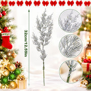 20-Piece Artificial Christmas Decorative Branch Set