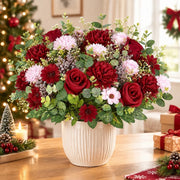 Artificial Holiday Floral Arrangement Collection