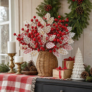 9-Piece Gingerbread Christmas Tree Pick Set