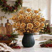 Decorative Artificial Rose Bouquet – 5 or 7 Pcs