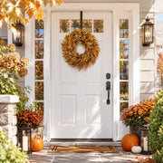 Fall Corn Husk Leaf Wreath Collection